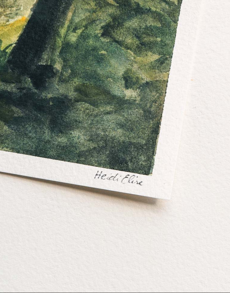 Forest Walk Original Watercolour