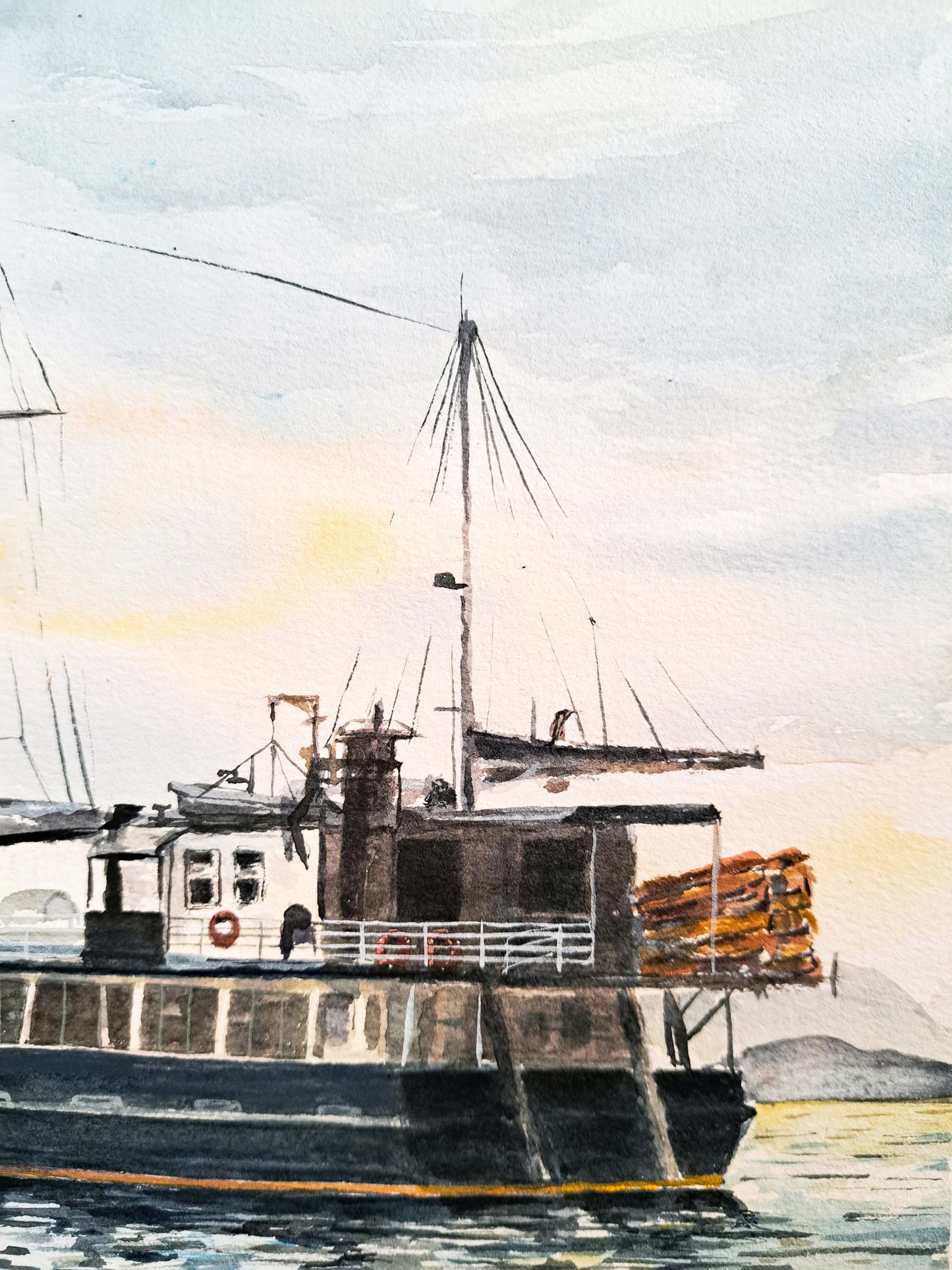 Milford Wanderer Original Watercolour