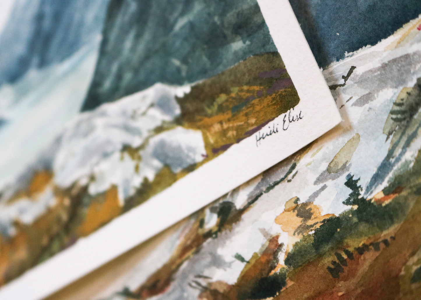 Cooper Island Original Watercolour