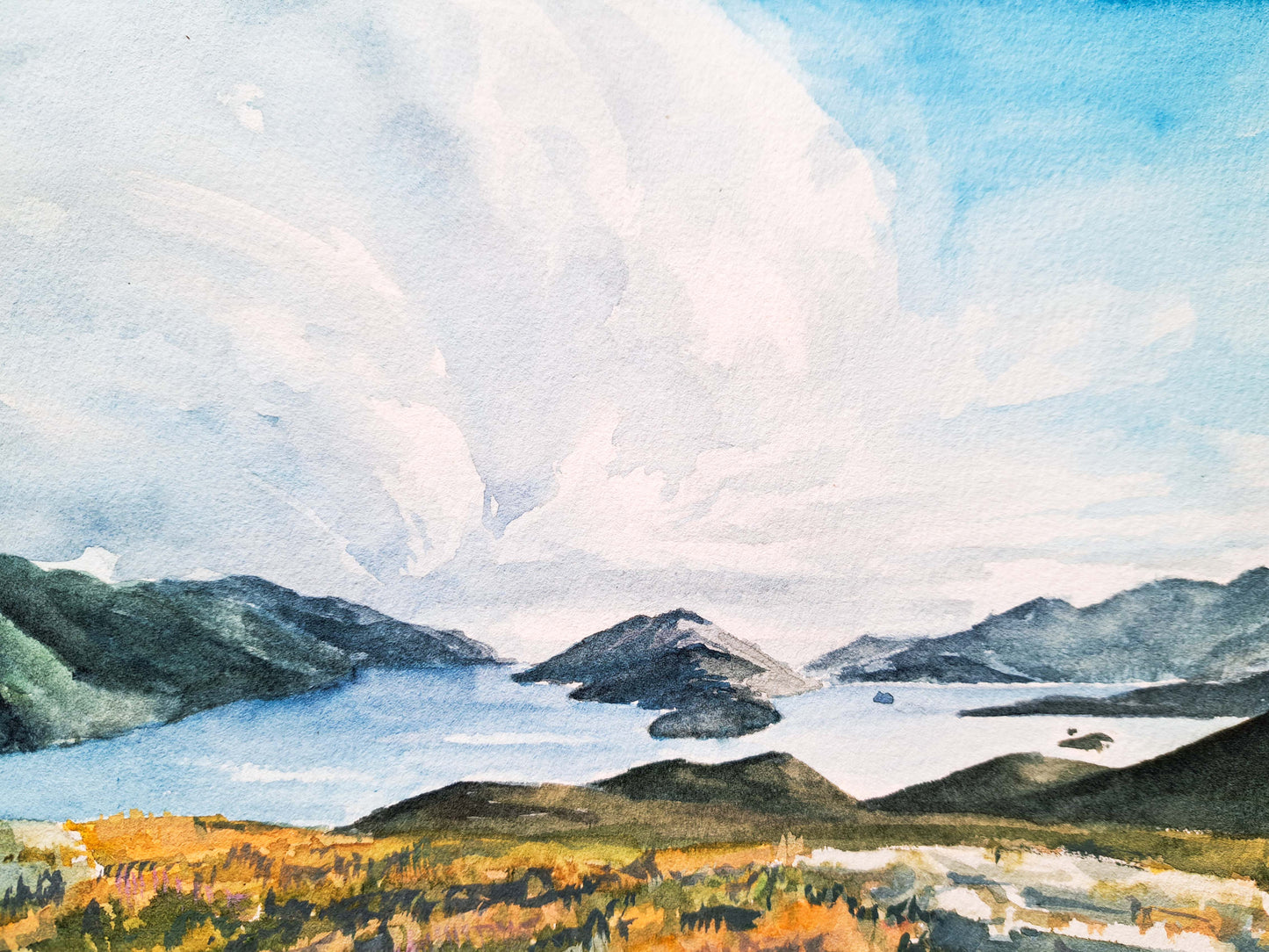 Dusky Sound Original Watercolour