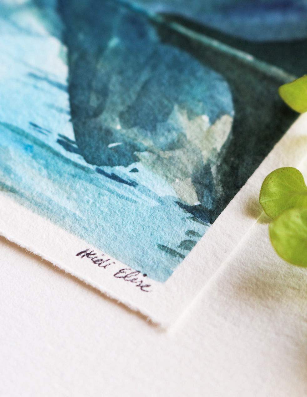 Milford Sound Mini Watercolour