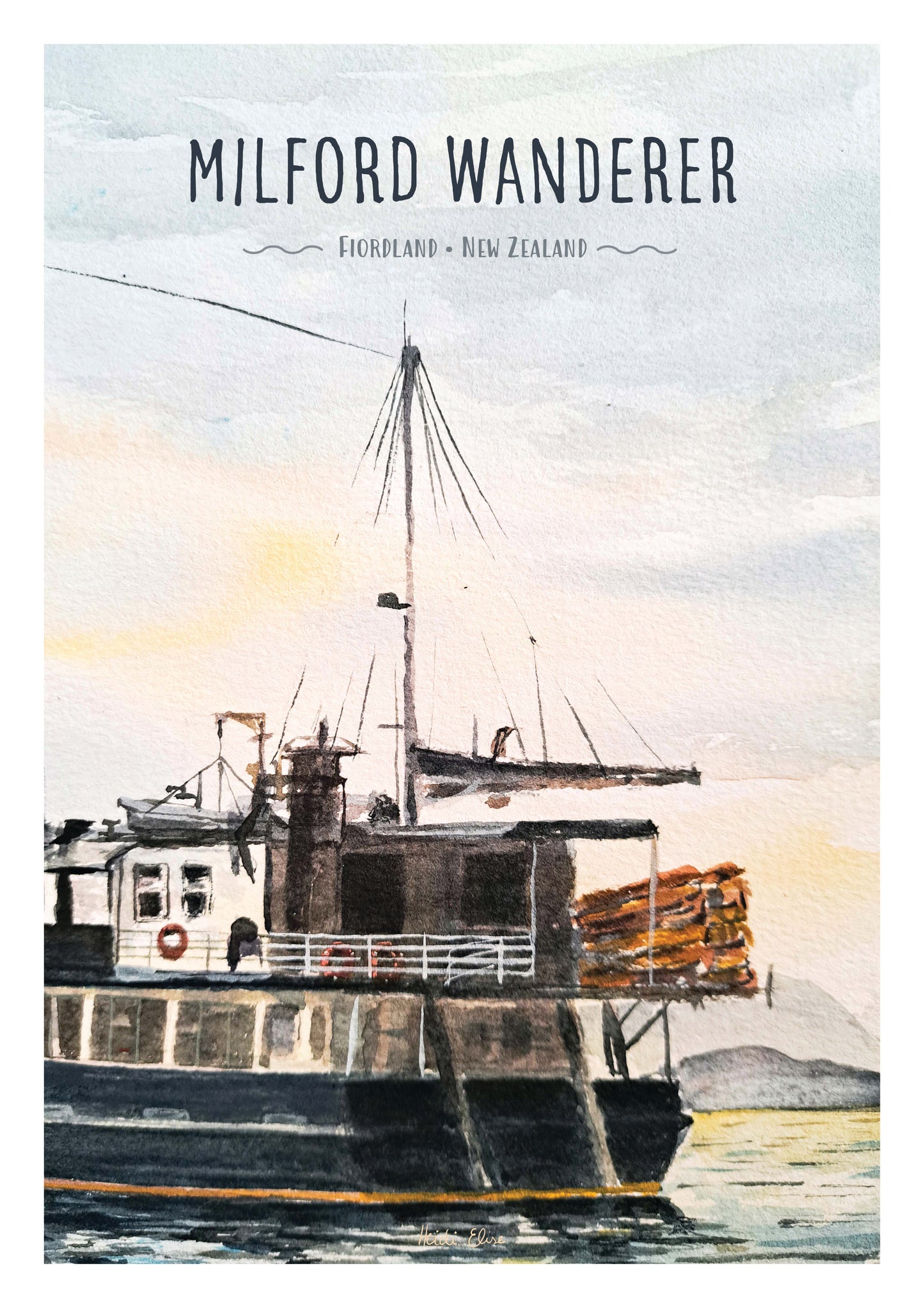 Milford Road Trip Postcards Set of 3