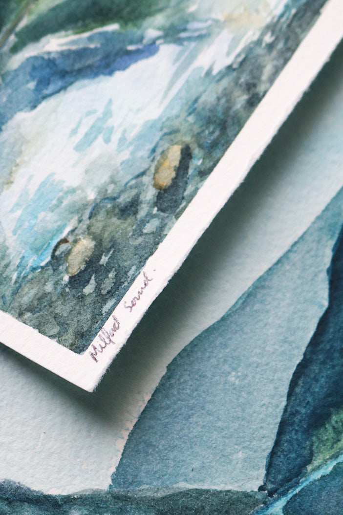 Milford Sound Original Watercolour