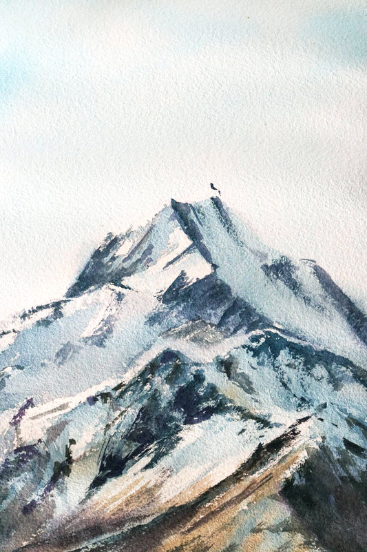 Mount Cook Original Watercolour